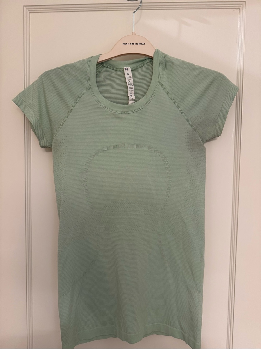 lululemon Swiftly Tech Mint Green Short Sleeve Athletic Tee